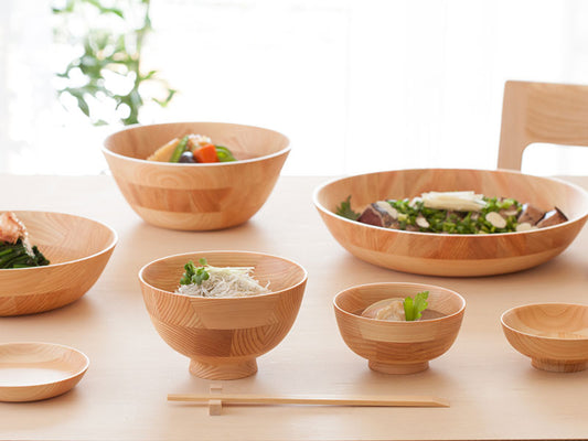 ひきよせ 3段M(丼) ヒノキ