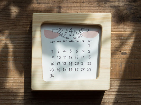 【1月末までのセールです】森tebaco カレンダー