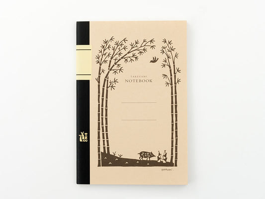 竹紙100ノート 里山イラスト